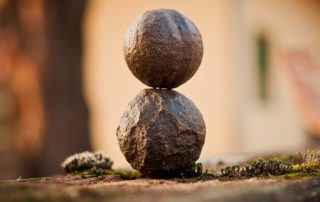 Balance - Ruhe - Moqui Marbles helfen